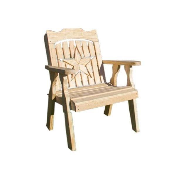 Creekvine Designs Treated Pine Starback Chair FC24STARCVD